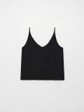 Top z dekoltem V - czarny - CROPP - small6