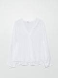 Bluse mit V-Ausschnitt - Weiß - CROPP - small4