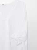 Bluse mit V-Ausschnitt - Weiß - CROPP - small5