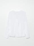 Bluse mit V-Ausschnitt - Weiß - CROPP - small6