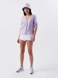 Bluse mit V-Ausschnitt - Lavendel - CROPP - small2