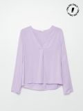 Bluse mit V-Ausschnitt - Lavendel - CROPP - small3