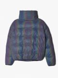 Pikowana kurtka z efektem holo - fioletowy - CROPP - small8