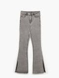 Дънки тип чарлстон с висока талия - черeн - CROPP - small5