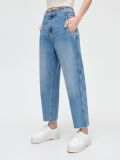 Blugi straight - albastru - CROPP - small1
