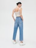 Blugi straight - albastru - CROPP - small3