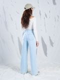 Blugi wide leg - albastru - CROPP - small9