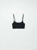 Кроп топ із вирізом - чорний - CROPP - small4