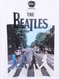 Кроп топ із принтом The Beatles - білий - CROPP - small5
