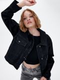 Geacă din denim - negru - CROPP - small7