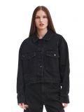 Geacă din denim - negru - CROPP - small3