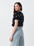 Koszulka ze wzorem all over - czarny - CROPP - small6