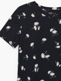 Koszulka ze wzorem all over - czarny - CROPP - small2