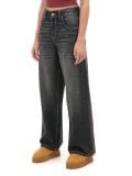 Kavbojke wide leg - črna - CROPP - small1