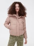 Kurtka puffer - beżowy - CROPP - small2