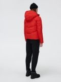 Kurtka puffer z kapturem - czerwony - CROPP - small3