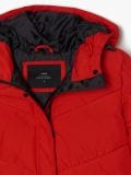 Kurtka puffer z kapturem - czerwony - CROPP - small5