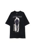 T-shirt nera con stampa - Nero - CROPP - small2