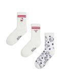 3 pack čarapa Hello Kitty - white - CROPP - small1