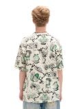 Tričko s potiskem Rick and Morty - bledá tyrkysová - CROPP - small4
