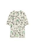 Tričko s potiskem Rick and Morty - bledá tyrkysová - CROPP - small2