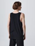Koszulka tank top  z nadrukiem - czarny - CROPP - small6