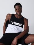 Tank top z nadrukiem - czarny - CROPP - small1