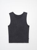 Ujjatlan póló - fekete - CROPP - small4