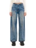 Jeansy baggy z niskim stanem - niebieski - CROPP - small1