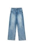 Jeansy baggy z niskim stanem - niebieski - CROPP - small4