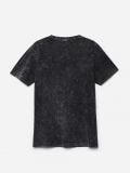 Koszulka z efektem acid wash - czarny - CROPP - small6