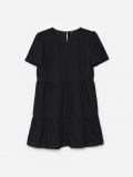 Rochie cu broderie englezească - negru - CROPP - small4