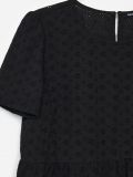 Rochie cu broderie englezească - negru - CROPP - small5