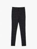 Czarne spodnie w kratę - szary - CROPP - small4
