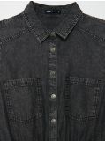 Jeansowa sukienka - szary - CROPP - small5