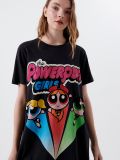 T-shirtowa sukienka Atomówki - szary - CROPP - small2