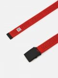 Текстилен колан с принт - червeн - CROPP - small2