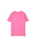 Różowy T-shirt z kolorowym nadrukiem - różowy - CROPP - small2