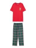 Weihnachtspyjama mit Grinch Motiv - Schwarz - CROPP - small2