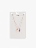 Naszyjniki BFF z kryształami - wielobarwny - CROPP - small2