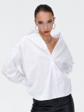 Biała koszula oversize - biały - CROPP - small2