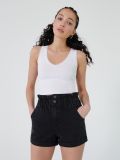Top z koronką - biały - CROPP - small2