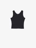 Top z koronką - czarny - CROPP - small4