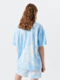 Koszulka tie dye - wielobarwny - CROPP - small3