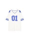 Biały T-shirt z nadrukiem - biały - CROPP - small3