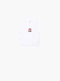 Кроп топ із вишивкою - білий - CROPP - small4