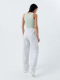 Кроп топ із вишивкою - блідо-зелений - CROPP - small3