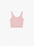 Crop top în dungi - roz-pastel - CROPP - small6