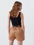 Crop top în dungi - negru - CROPP - small3