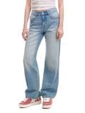 Jasnoniebieskie jeansy straight regular - niebieski - CROPP - small4